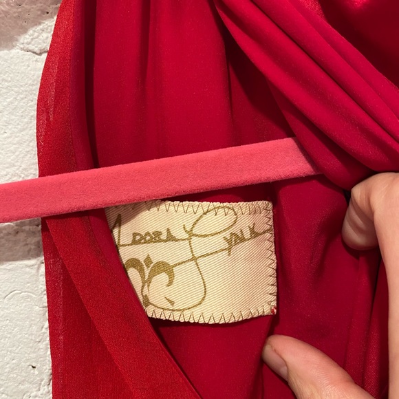 Silk NYC Designer Adora Lynx High Neck Dress 4 - Picture 2 of 5